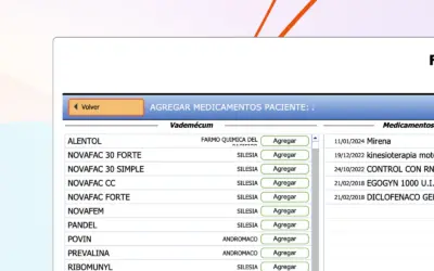 Presentamos la nueva funcionalidad de Visualización de Últimos Medicamentos Prescritos, que permite a los profesionales de la salud ver el historial reciente de medicamentos del paciente y ofrece la opción de repetir recetas con facilidad.