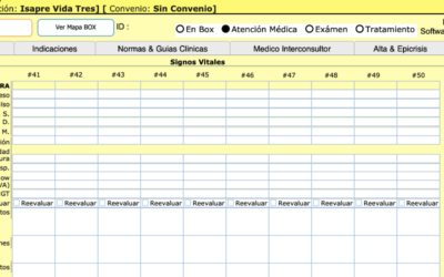 Nueva funcionalidad de Signos Vitales de 50 Registros, diseñada para almacenar y monitorear de manera eficiente un amplio historial de signos vitales por paciente.